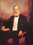 Delfim da Camara Portrait of Dom Pedro II oil painting picture wholesale